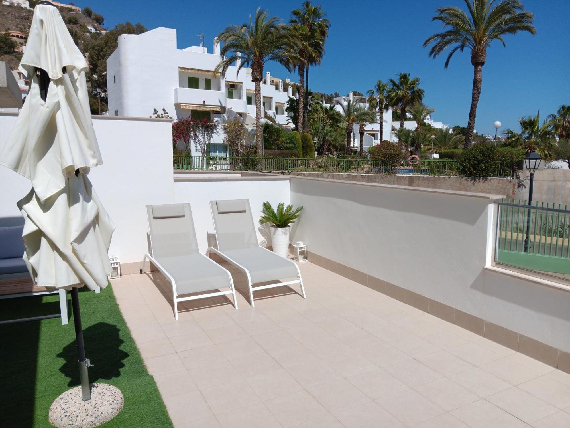 Apartamento Apartamento El Sueno Mojacar 1ª Linea De Playa Exterior foto